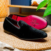 Zelli Italia Zelli Italia 10-520-BLK FORMAL II Velvet Tuxedo Shoe, Black