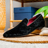Zelli Italia Zelli Italia 10-520-BLK FORMAL II Velvet Tuxedo Shoe, Black