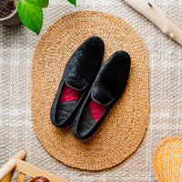 Zelli Italia Zelli Italia 10-520-BLK FORMAL II Velvet Tuxedo Shoe, Black