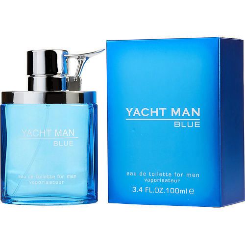 YACHT MAN BLUE by Myrurgia EDT SPRAY 3.4 OZ EasyOptionXY LLC