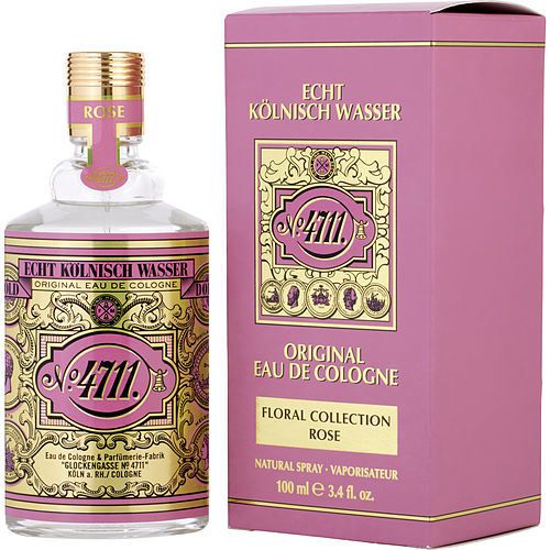 4711 FLORAL COLLECTION by 4711 ROSE EAU DE COLOGNE SPRAY 3.4 OZ EasyOptionXY LLC