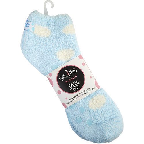 SPA ACCESSORIES by Spa Accessories GAL PAL ESSENTIAL MOIST SOCKS WITH JOJOBA & LAVENDER OILS (BLUE) EasyOptionXY LLC