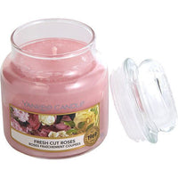 YANKEE CANDLE by Yankee Candle FRESH CUT ROSES SCENTED SMALL JAR 3.6 OZ EasyOptionXY LLC