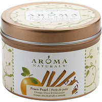PEACE PEARL AROMATHERAPY by Peace Pearl Aromatherapy ONE 2.5x1.75 inch TIN SOY AROMATHERAPY CANDLE.COMBINES THE ESSENTIAL OILS OF ORANGE,CLOVE & CINNAMON TO CREATE A WARM AND COMFORTABLE ATMOSPHERE. EasyOptionXY LLC