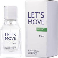 BENETTON LET'S MOVE by Benetton EDT SPRAY 1.3 OZ EasyOptionXY LLC