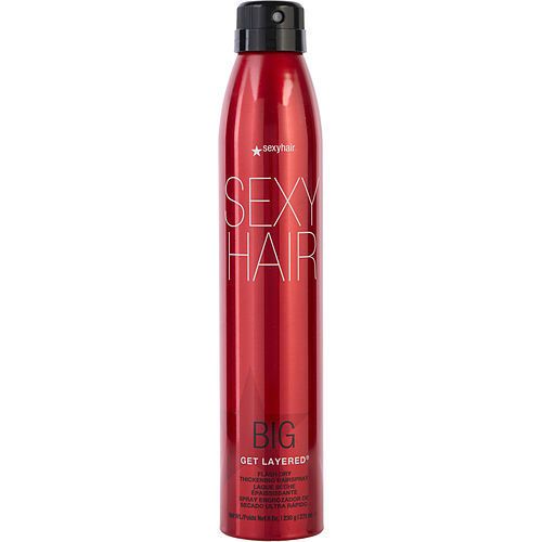SEXY HAIR by Sexy Hair Concepts BIG SEXY HAIR GET LAYERED FLASH DRY THICKENING HAIRSPRAY 8 OZ EasyOptionXY LLC