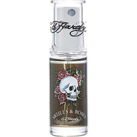 ED HARDY SKULLS & ROSES by Christian Audigier EDT SPRAY 0.25 OZ MINI (UNBOXED) EasyOptionXY LLC