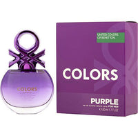 COLORS DE BENETTON PURPLE by Benetton EDT SPRAY 1.7 OZ EasyOptionXY LLC