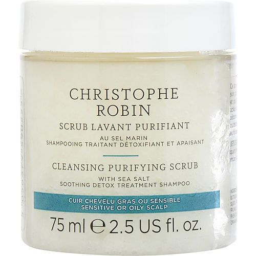 CHRISTOPHE ROBIN by CHRISTOPHE ROBIN CLEANSING PURIFYING SCRUB WITH SEA SALT 2.5 OZ EasyOptionXY LLC