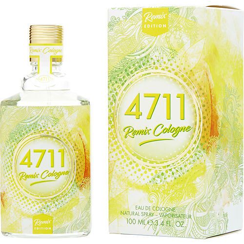 4711 REMIX COLOGNE by 4711 EAU DE COLOGNE SPRAY 3.4 OZ (2020 LEMON LIMITED EDITION) EasyOptionXY LLC