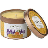 RELAXING AROMATHERAPY by Relaxing Aromatherapy ONE 2.5x1.75 inch TIN SOY AROMATHERAPY CANDLE.COMBINES THE ESSENTIAL OILS OF LAVENDER AND TANGERINE TO CREATE A FRAGRANCE THAT REDUCES STRESS EasyOptionXY LLC