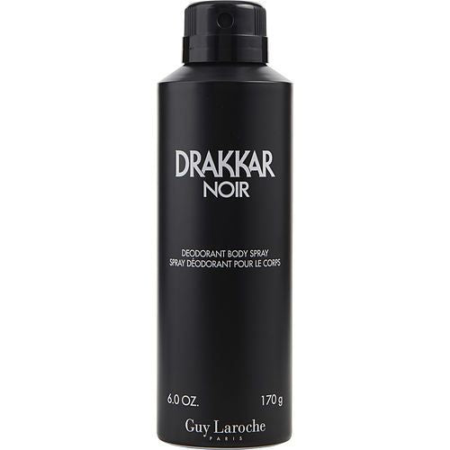 DRAKKAR NOIR by Guy Laroche DEODORANT BODY SPRAY 6 OZ EasyOptionXY LLC