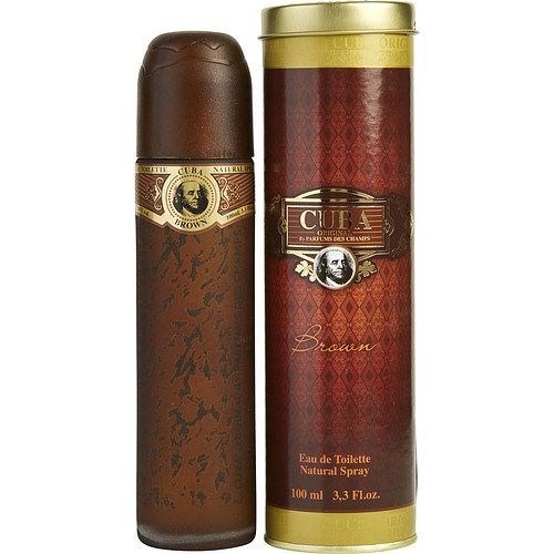 CUBA BROWN by Cuba EDT SPRAY 3.3 OZ EasyOptionXY LLC