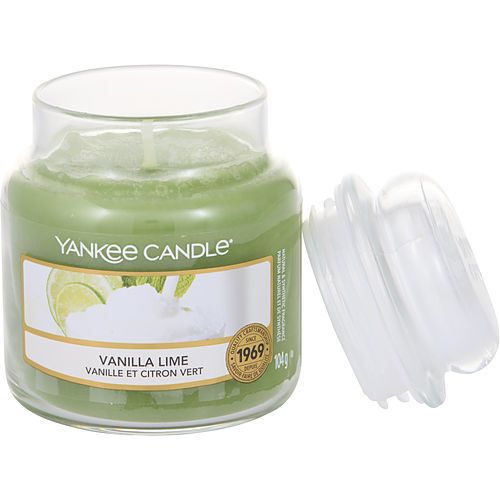 YANKEE CANDLE by Yankee Candle VANILLA LIME SCENTED SMALL JAR 3.6 OZ EasyOptionXY LLC
