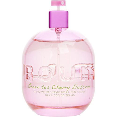 BOUM GREEN TEA CHERRY BLOSSOM by Jeanne Arthes EAU DE PARFUM SPRAY 3.3 OZ *TESTER EasyOptionXY LLC