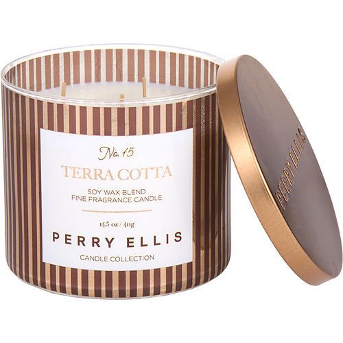 PERRY ELLIS TERRACOTTA by Perry Ellis SCENTED CANDLE 14.5 OZ EasyOptionXY LLC