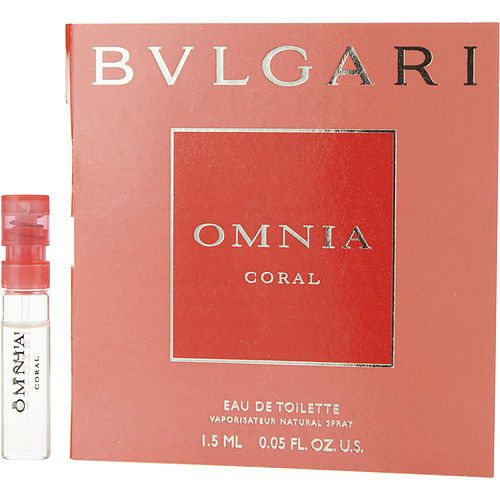BVLGARI OMNIA CORAL by Bvlgari EDT SPRAY VIAL ON CARD EasyOptionXY LLC
