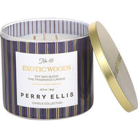 PERRY ELLIS EXOTIC WOODS by Perry Ellis SCENTED CANDLE 14.5 OZ EasyOptionXY LLC