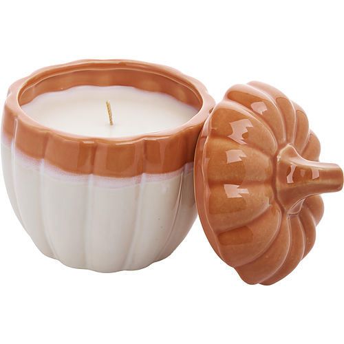 WHITE PUMPKIN by Northern Lights CERAMIC PUMPKIN CANDLE 12 OZ EasyOptionXY LLC