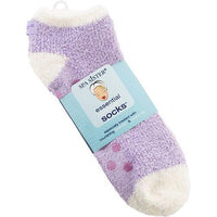 SPA ACCESSORIES by Spa Accessories SPA SISTER ESSENTIAL MOIST SOCKS WITH JOJOBA & LAVENDER OILS (PURPLE) EasyOptionXY LLC