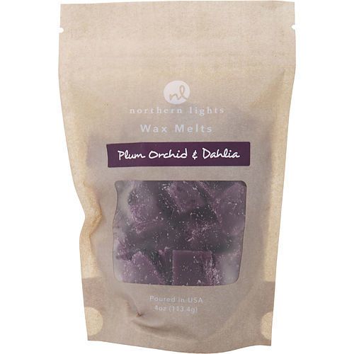 PLUM ORCHID & DAHLIA by Northern Lights WAX MELTS POUCH 4 OZ EasyOptionXY LLC