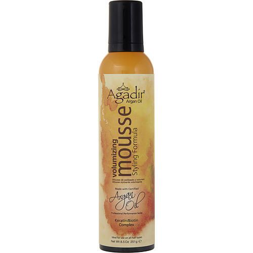 AGADIR by Agadir ARGAN OIL VOLUMIZING STYLING MOUSSE--SULFATE FREE 8.5 OZ EasyOptionXY LLC