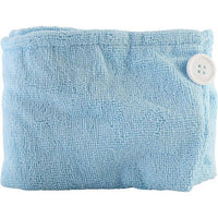 SPA ACCESSORIES by Spa Accessories SPA SISTER MICROFIBER HAIR TURBAN - BLUE EasyOptionXY LLC