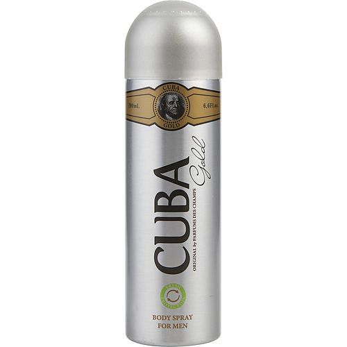 CUBA GOLD by Cuba BODY SPRAY 6.6 OZ EasyOptionXY LLC