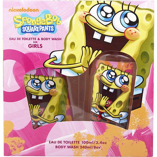 SPONGEBOB SQUAREPANTS by Nickelodeon EDT SPRAY 3.4 OZ & BODY WASH 8 OZ EasyOptionXY LLC