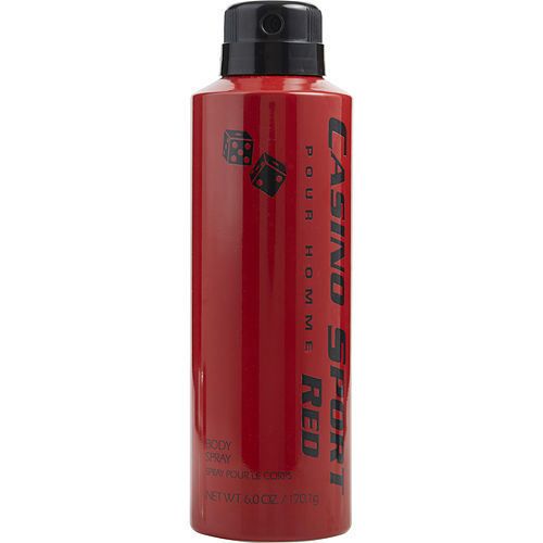CASINO SPORT RED by Casino Parfums BODY SPRAY 6 OZ EasyOptionXY LLC