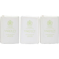 YARDLEY by Yardley LILY OF THE VALLEY LUXURY SOAPS 3 x 3.5 OZ EACH (NEW PACKAGING) EasyOptionXY LLC