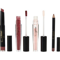 Beauty Fiend Jessica Simpson by Jessica Simpson 4 piece Berry Lip Kit contains Berry Lipstick 0.04 oz + Berry Lip Liner 0.03 oz + Berry Liquid Lip 0.07 oz + Nourishing Lip Topper 0.07 oz EasyOptionXY LLC
