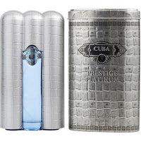 CUBA PRESTIGE PLATINUM by Cuba EDT SPRAY 3 OZ EasyOptionXY LLC