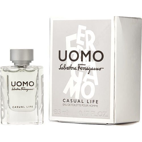 SALVATORE FERRAGAMO UOMO CASUAL LIFE by Salvatore Ferragamo EDT 0.17 OZ MINI EasyOptionXY LLC