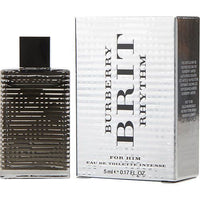 BURBERRY BRIT RHYTHM INTENSE by Burberry EDT .17 OZ MINI EasyOptionXY LLC