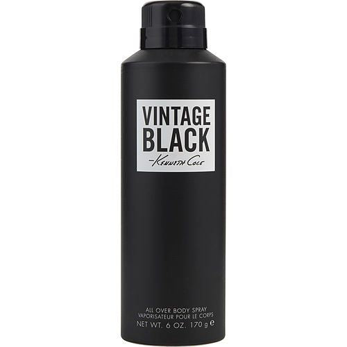 VINTAGE BLACK by Kenneth Cole ALL OVER BODY SPRAY 6 OZ EasyOptionXY LLC
