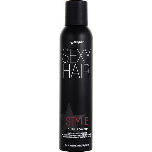 SEXY HAIR by Sexy Hair Concepts CURLY SEXY HAIR CURL POWER BOUNCE MOUSSE 8.4 OZ EasyOptionXY LLC