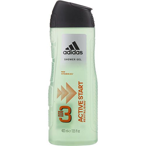 ADIDAS ACTIVE START by Adidas 3 BODY & HAIR & FACE SHOWER GEL 13.5 OZ EasyOptionXY LLC