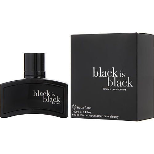BLACK IS BLACK by Nuparfums EDT SPRAY 3.4 OZ EasyOptionXY LLC