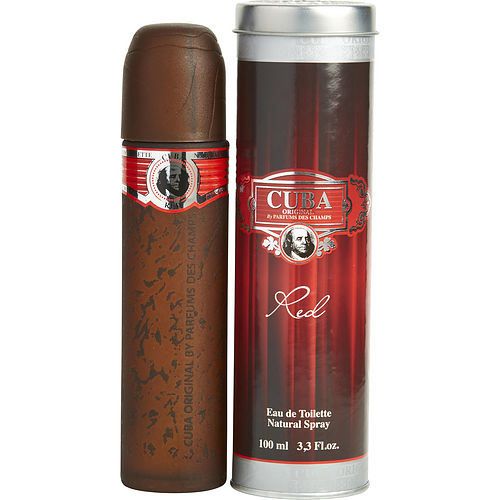 CUBA RED by Cuba EDT SPRAY 3.3 OZ EasyOptionXY LLC