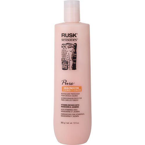 RUSK by Rusk SENSORIES PURE MANDARIN & JASMIN COLOR PROTECTING CONDITIONER 13.5 OZ EasyOptionXY LLC