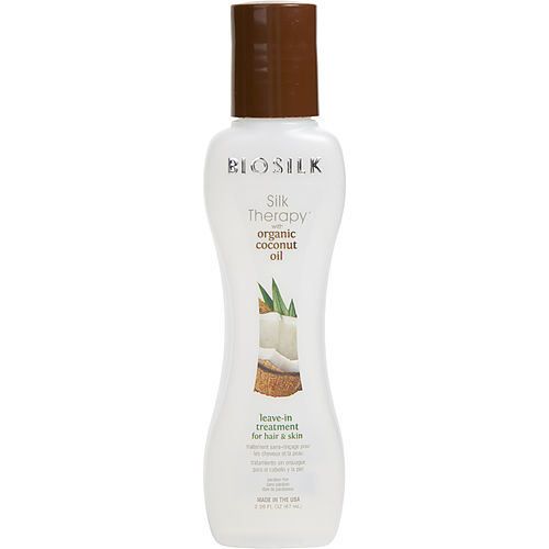 BIOSILK by Biosilk SILK THERAPY WITH ORGANIC COCONUT OIL LEAVE IN TREATMENT 2.2 OZ EasyOptionXY LLC