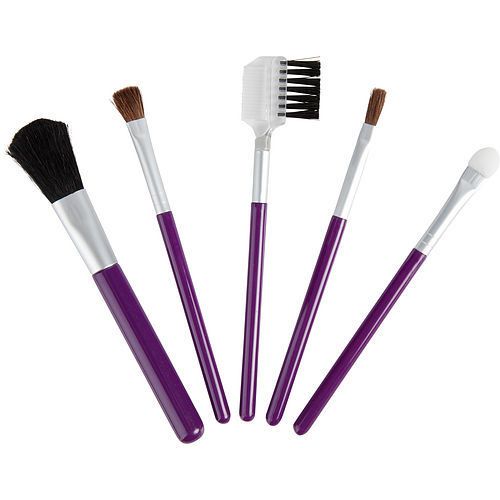 EXCEPTIONAL-BECAUSE YOU ARE by Exceptional Parfums SET-5 PIECE TRAVEL MAKEUP BRUSH SET EasyOptionXY LLC