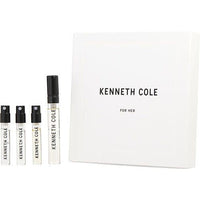 KENNETH COLE VARIETY by Kenneth Cole 4 PIECE MINI VARIETY WITH KENNETH COLE FOR HER EDP 0.13 OZ & INTENSITY & ENERGY & SERENITY AND ALL ARE EDT SPRAY VIAL EasyOptionXY LLC