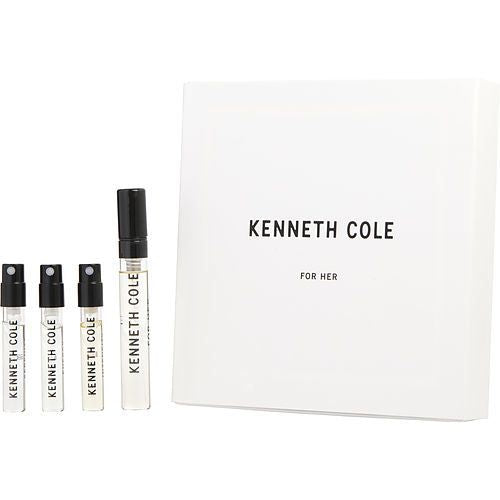 KENNETH COLE VARIETY by Kenneth Cole 4 PIECE MINI VARIETY WITH KENNETH COLE FOR HER EDP 0.13 OZ & INTENSITY & ENERGY & SERENITY AND ALL ARE EDT SPRAY VIAL EasyOptionXY LLC