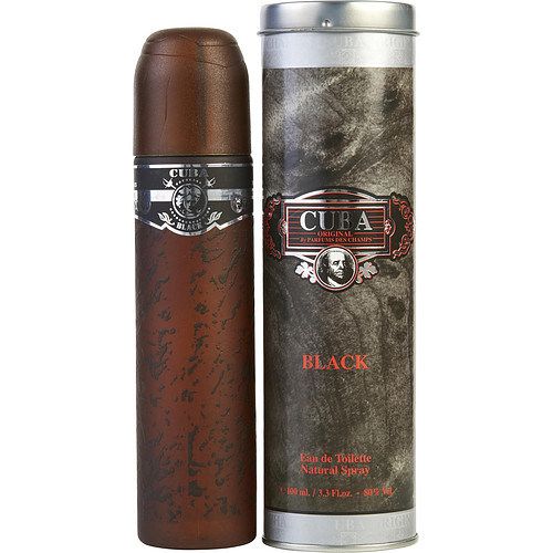CUBA BLACK by Cuba EDT SPRAY 3.3 OZ EasyOptionXY LLC