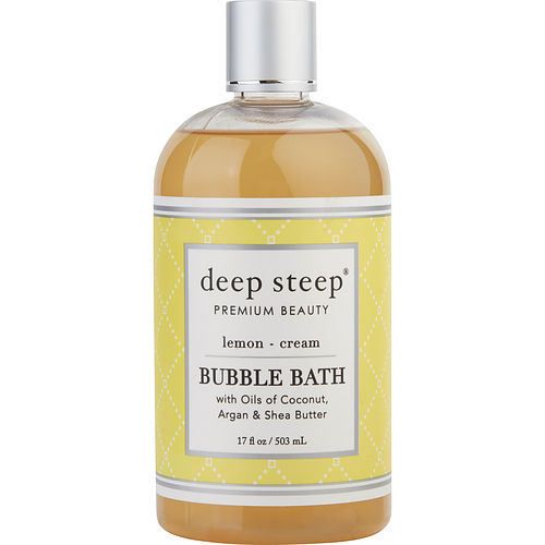 DEEP STEEP by Deep Steep LEMON CREAM BUBBLE BATH 17 OZ EasyOptionXY LLC