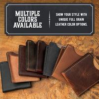 Front Pocket Slim Bifold Wallet for Men Main Street Forge