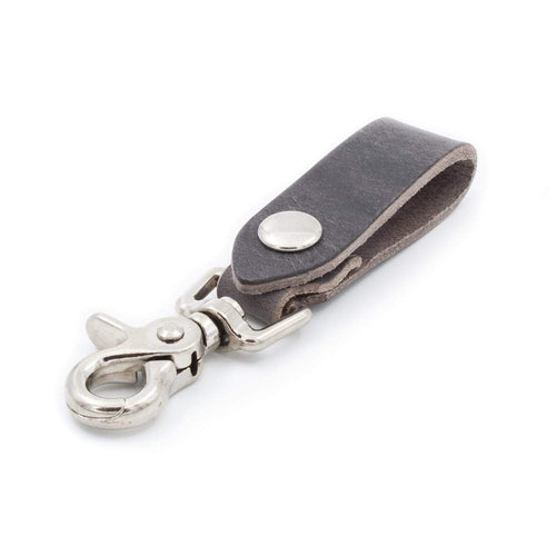 Full Grain Leather Keychain Main Street Forge