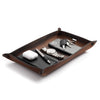 Full Grain Leather Valet Tray / Charging Station Main Street Forge